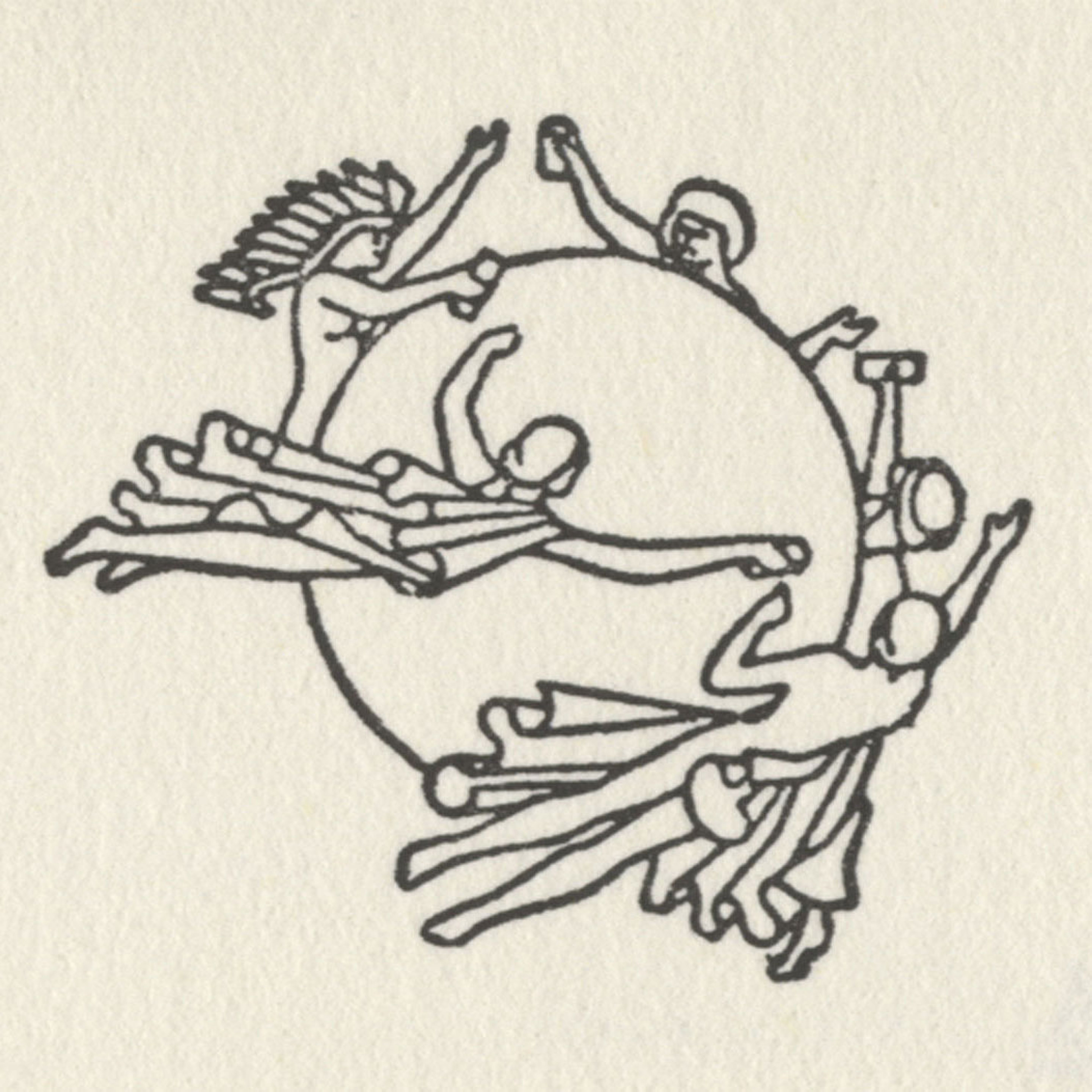 Logo de l’Union postale universelle, vers 1956. Source: archives des PTT